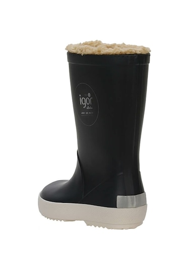 Igor Splash Nautico Borreguito Çocuk Lacivert Çizme Lacivert