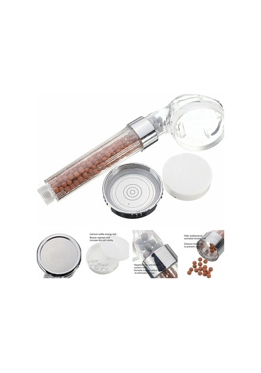 %50 Su Tasarruflu Ve Arıtmalı Doğal Taşlı Banyo El Duş Başlığı 2211