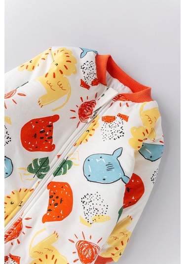 Sevimli Dostlar Figürlü Unisex Çocuk Uyku Tulumu 001