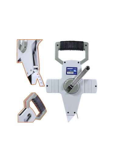 Metre Şerit Saplı 50 Mt