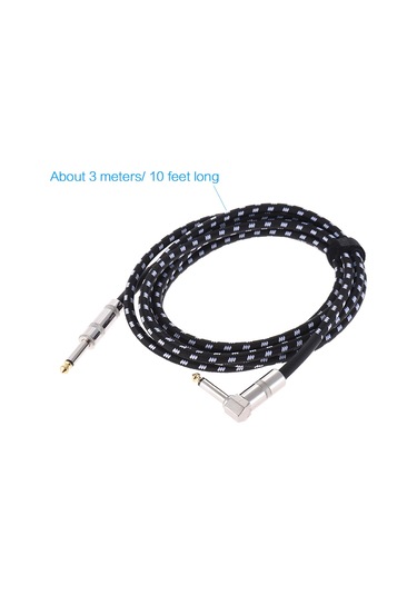 Ammoon 3 Metre/10 Feet Elektro Gitar Bas Enstrüman