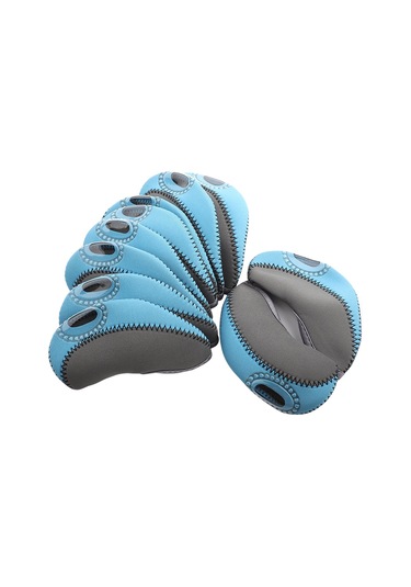 Kaiyi 10'lu Mavi-gri Demir Kılıf Çok Renkli