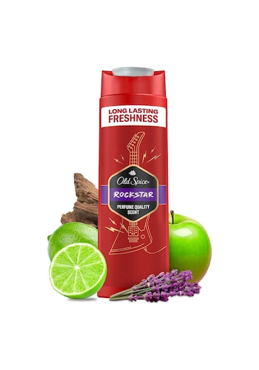 Old Spice Rockstar Erkek Duş Jeli ve Şampuan 400 ML