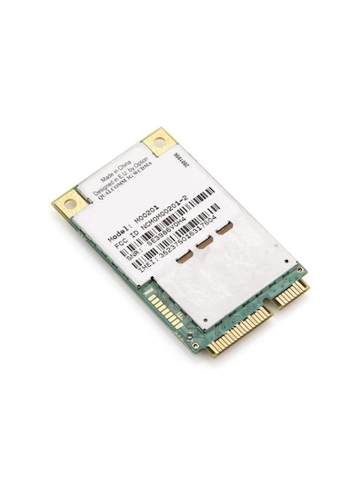 Qualcomm Gtm 378 Mini Pcı-e Network Card Wwan 3g / Hsdpa Edge / Gps / Module M00201 7.2 Mbps Download 2.1 Mbps