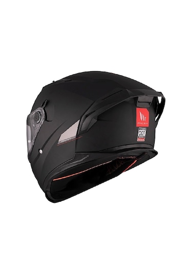 Mt Helmets Braker Sv Solid A1 Motosiklet Kaskı Mat Siyah