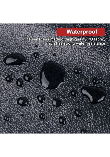 Kalınlaşmış Kendinden Yapışkanlı Deri Tamir Mobilya Masa Kanepe Araba Koltuğu White L