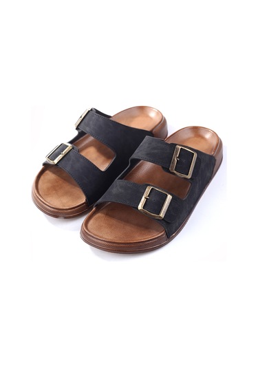 Papuç Sepeti 54201 Anatomik Rahat Taban Erkek Günlük Terlik Vizon