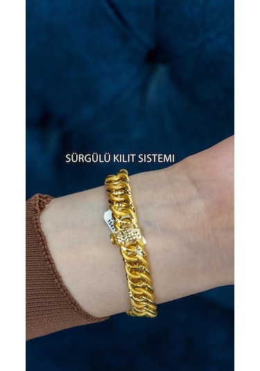 22 Ayar Altın Yatırımlık Dallas Bileklik 16 Gr