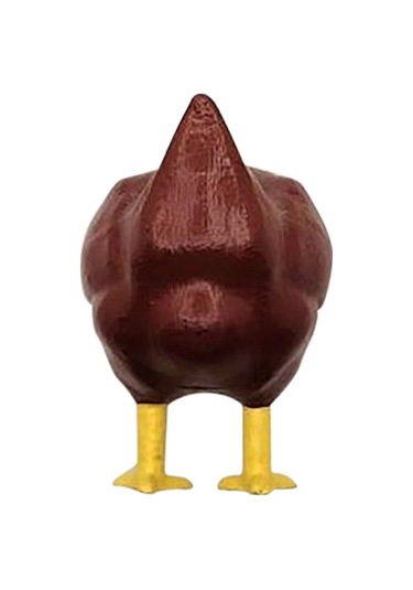 Dofolink Kırmızı Tavuk Popoyu Bıçaklama Mıknatıslı Buzdolabı Sticker - 1 Adet Funny Dekoratif