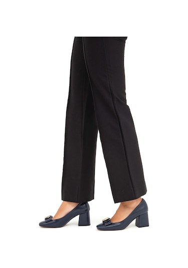 Tamer Tanca Kadın Vegan Lacivert Abiye Ayakkabı 886 619 Bn Ayk Sk22/23 Lacı Czg Rgn