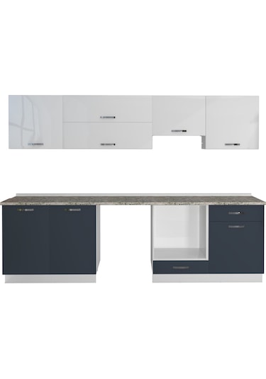 Decoraktiv Elite 280y Ank Mdf Hazır Mutfak Dolabı - Tezgah Dahil - Antrasit Beyaz Antrasit - Beyaz Decoraktiv Elite 280y Ank Mdf Hazır Mutfak Dolabı - Tezgah Dahil - Antrasit Beyaz Antrasit - Beyaz
