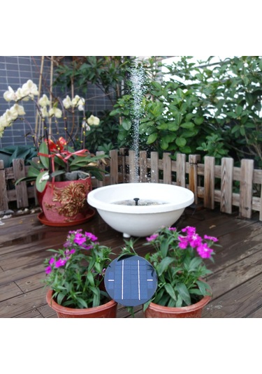 Padalink Güneş Enerjili Sürekli Akışlı Minyatür Fontaine Pompa - Bahçe, Manzaralı Su Yerleri İçin Ip68 Su Geçirmez 9v 3w
