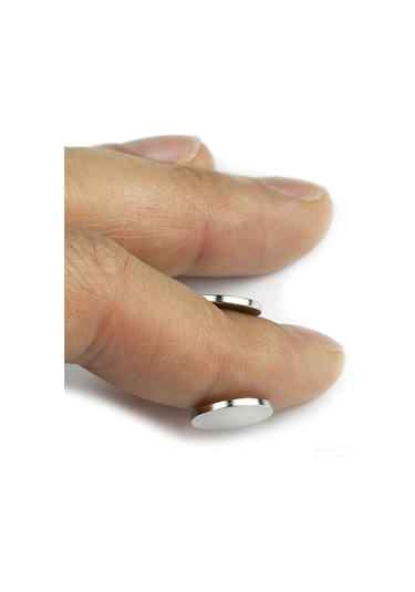 100 Adet Çap 10Mm X Kalınlık 1Mm Yuvarlak Güçlü Neodyum Mıknatıs