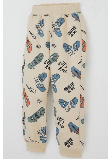 Breeze Erkek Bebek Eşofman Takımı Kaykay Zamanı 9 Ay-3 Yaş, İndigo İndigo