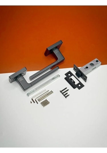 Vettore Veya İçin Kapı Kolu, Kilitli Mekanizmalı, Mat Siyah 61890170