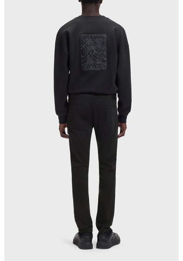 Hugo Erkek Kot Pantolon 50547253 001 Siyah Siyah