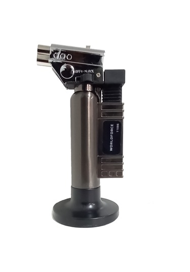 Worldforce Profesyonel Pürmüz Kamp Çakmağı Yüksek Isı Üretir N11.3467 Siyah