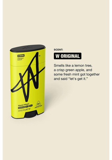 W Labs Original Antiperspirant Stick Deodorant 74gr