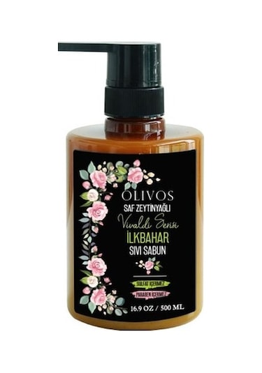 Olivos Zeytinyağlı Gül Kokulu Sıvı El Sabunu 500 ML