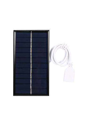 Yifomall 1w 6v Taşınabilir Usb Güneş Paneli - Telefon Ve Power Bank Şarjı İçin Su Geçirmez Kamp Ekipmanı