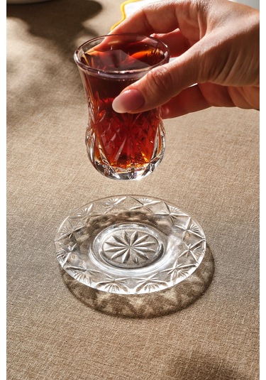 Rcr Melodia 6'lı Çay Bardağı Takımı Şeffaf