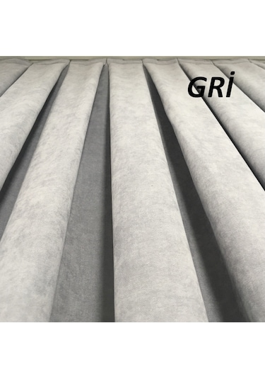 Perdefony 43 Renk Fon Perde Hem Pileli Hem Düz Dikim Renso  100 Standart Standart 2 Adet 100'Şer Cm-Perde Kuşağı Ve Renso Istemiyorum 1 - 1 Pilesiz Düz Dikim