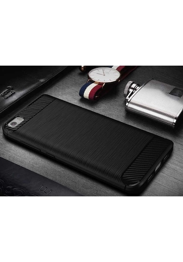 Xiaomi Mi 5s Kılıf Zore Room Silikon Kapak Gri