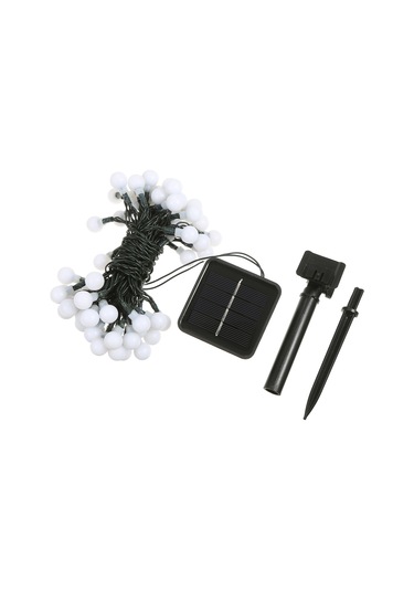 Singree Güneş Enerjili 60 Led Aydınlatma Küreleri - 8 Modlu, Ip44 Su Geçirmez, 8 Metre Sıcak Beyaz