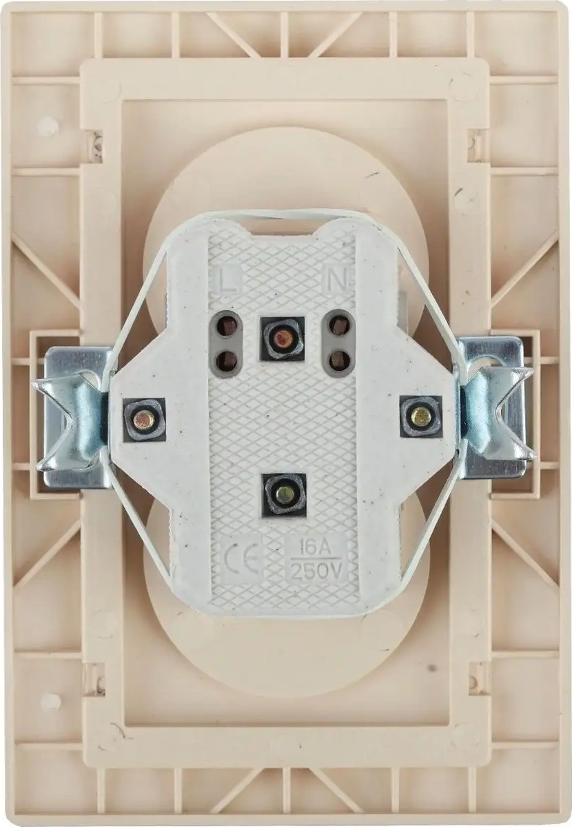 Intro Plano Çiftli Gömme Priz Topraklamasız 16a-250v 128848867 1-204-02