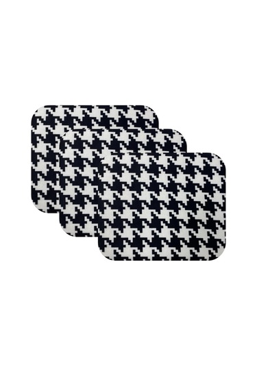 Knsz oturma minderi 3 lü mazlum kono kumaş tel sandalyesi oturma yeri için