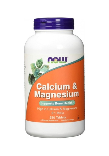 Now Foods Kalsiyum Magnezyum 250 Tablet - İthal