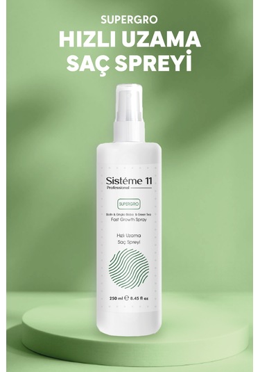 Sisteme 11 At Kuyruğu Saç Spreyi Hızlı Uzamaya Yardımcı 250 Ml
