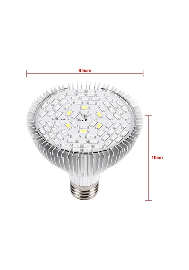 Ximistore9 E27 50w 85-265v 78 Led Tam Spektrum Bitki Işığı - Enerji Tasarruflu, Kolay Kurulum, 120 Derece Açısı