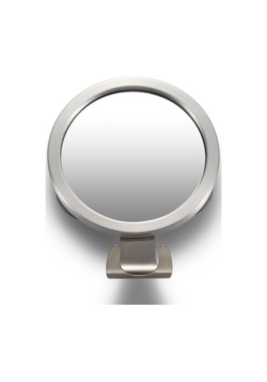 Sones Banyo Vantuzlu Buğu Önleyici Ayna Alüminyum Alaşımlı Kancalı Yuvarlak Ayna