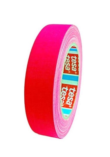 Pembe Neon Bez Bant 19mmx25mt Tesa 4671 Sahne Kamera Bandı Gaffer