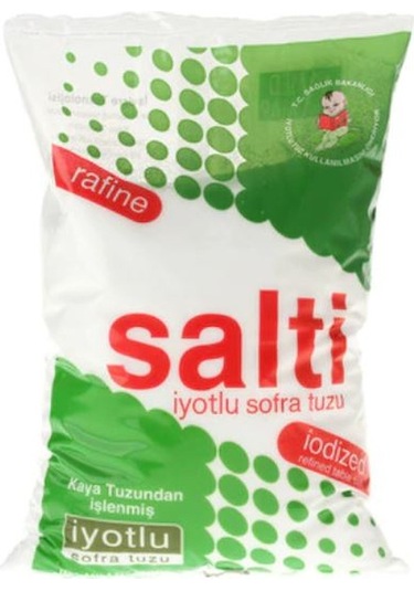 Salti İyotlu Sofra Tuzu 1500 G