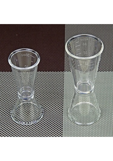 Cbtx Pc Küçük Ölçme Kabı Cihazı Çift Başlı Dereceli Süt Çay Tartı Bardak Ölçme Aracı, Özellikler:büyük