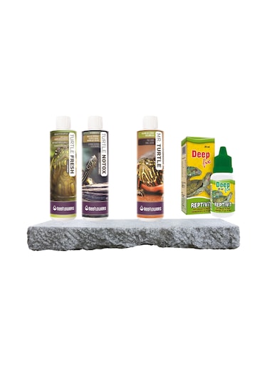 Purecanpati Kaplumbağa Bakım Seti Vitamin Kabuk Koruyucu ve Su Düzenleyici