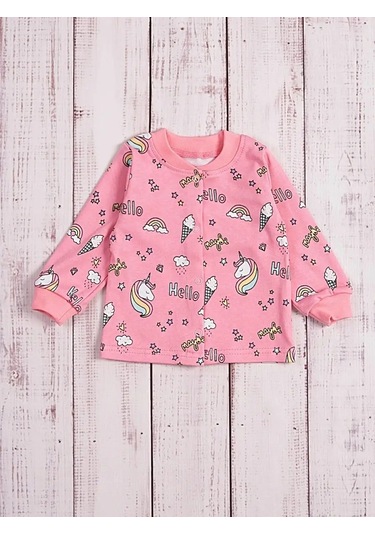 Sovenok Dona Yeni Doğanlar İçin Düğmeli Body Seti 2 Parça 75168382 Pembe