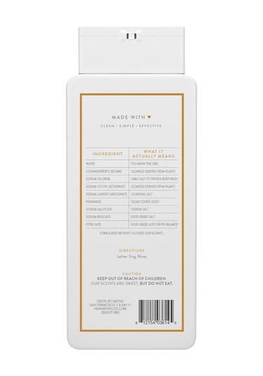 Native Sugar Cookie Duş Jeli 532ml Diğer
