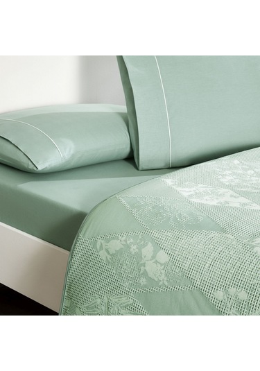 Taç Jakar Flava Çift Kişilik Pike Takımı Yeşil 000000001000050032 Yeşil