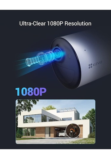 Ezviz Cs-cb3/sp Bullet Full Hd 2 Mp Güneş Enerjili Gece Mkmk45ezv0012