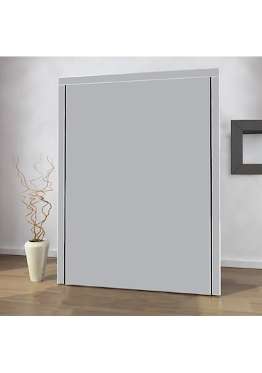 Dzgn Home Çelik Metal Borulu Yorgan Hurcu Yüklük Gardırop-gri Gri