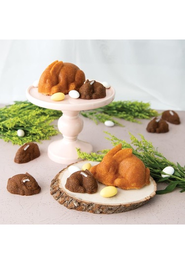 Nordicware Minik Tavşanlar Kek Kalıbı - Platin