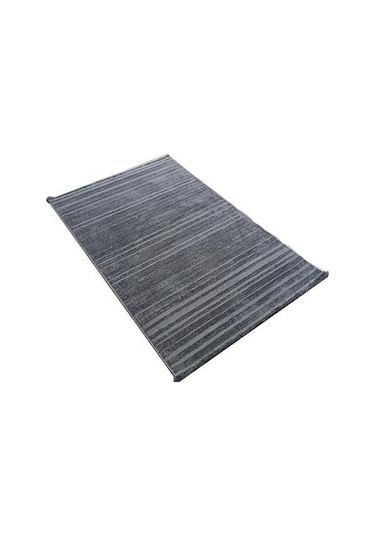 Çam Halı Eyfel 3104 Antrasit Romans Halı Modern Desenli Makine Halısı