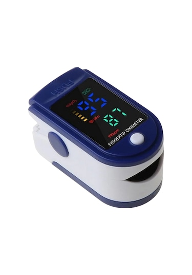Kolay Kullanımlı Parmak Tipi Pulse Oksimetre Ev Tipi Kullanım