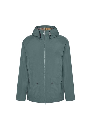 Barbour Hooded Domus Ceket Te33 Vintage Teal/dress Te33 Vintage Teal/dress Çok Renkli