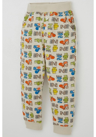 Breeze Erkek Çocuk Eşofman Takımı Zebra Mecarası 1.5-5 Yaş, Krem Krem