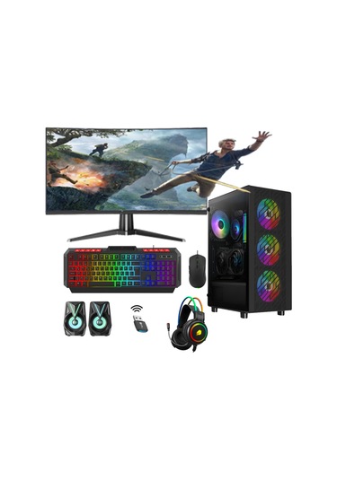 Rotampc RT2684 R7-5700 32 GB 1 TB Nvme 8 GB RTX5060 32" Dos Masaüstü Oyuncu Bilgisayarı