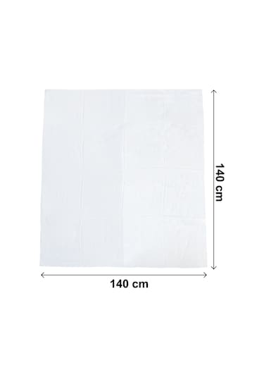 İhvanonline Dolama Sarık Bezi Beyaz Renk - 140 X 140 Cm Beyaz